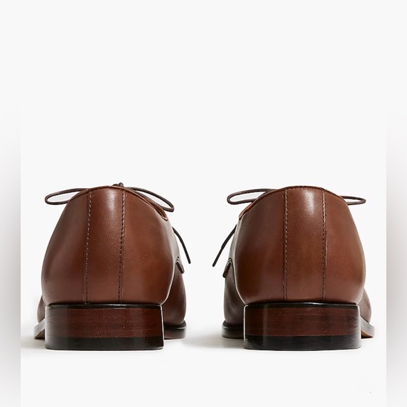 J. Crew Leather Lace-Up Cap Toe (NIB, MSRP $228) - Picture 12 of 14